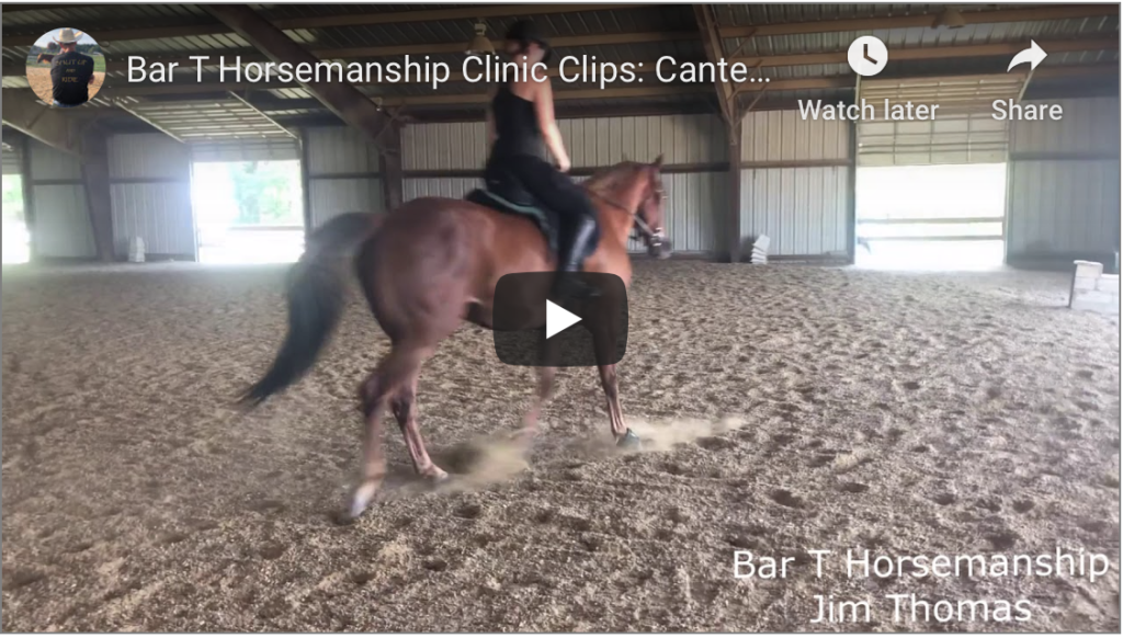 Clinic Clips: Canter Your Horse